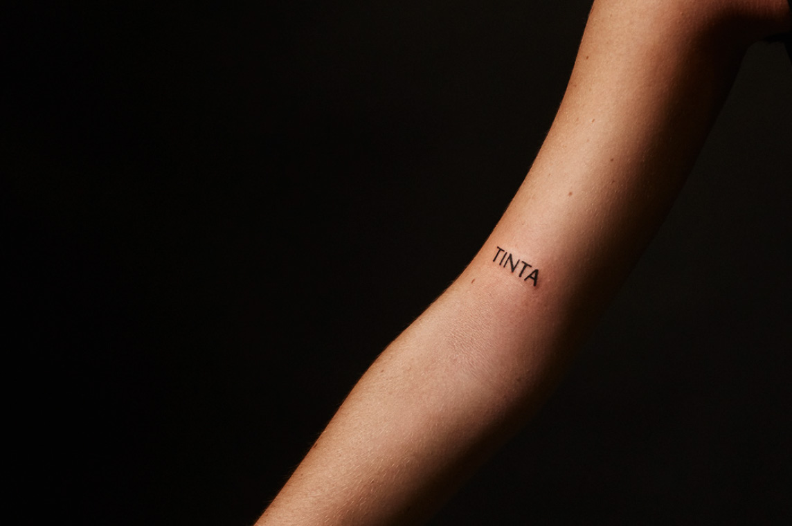 Printed Ink Letter Forever